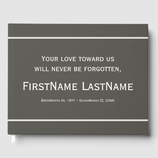 Subducerad och Konservativ - huvudbok Gästböcker (Framsida)