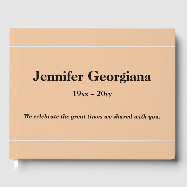 Subducerat och Konservativ Beer Guest Bok (Framsida)