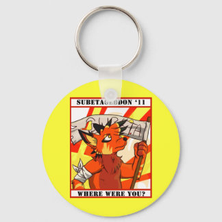 Subetageddon '11 Round Keychain Nyckelring