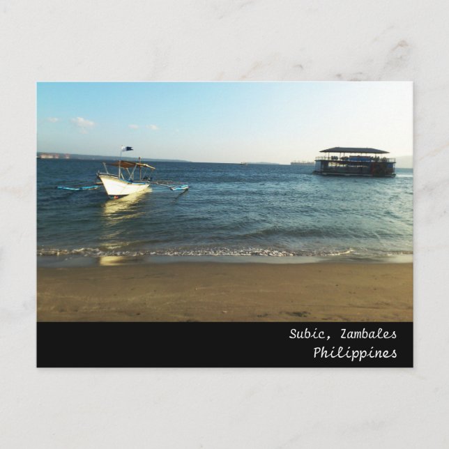 Subi, Zambales. Filippinerna! Vykort (Framsida)