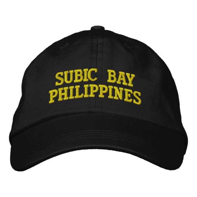 SUBIC BAY HAT BRODERAD KEPS (Framsida)