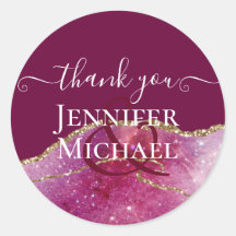 Sublim Rosa AGAT Guld Glitter Bröllop Chic