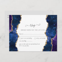 Sublime Agate Blue Guld BRÖLLOP SUITE