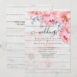 Sublime Rosa Blommar BRÖLLOP SUITE - BUDGET