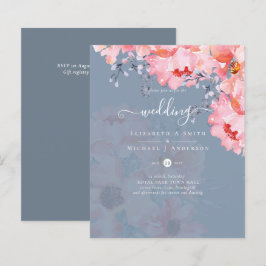 Sublime Rosa Blommar BRÖLLOP SUITE - BUDGET