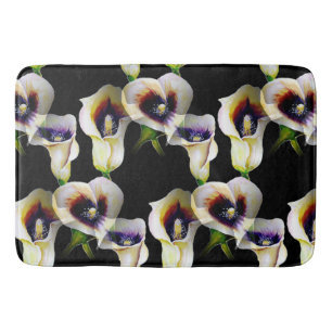 Sublime Watercolor Arum Calla Lilies Badrumsmatta