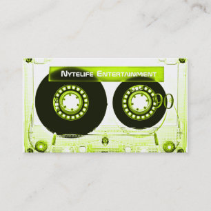 Sublimera limefrukt Mixtape Visitkort