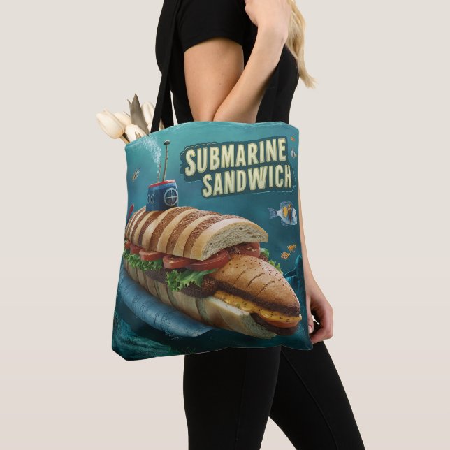 SubMarine Sandwich Tygkasse (Närbild)