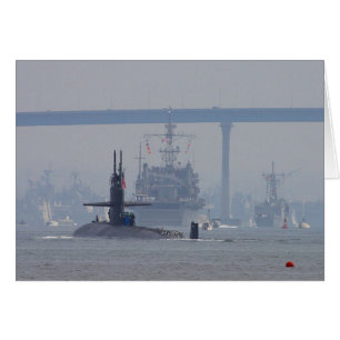 Submarines Substances Nuclear Nuclear Fraktass Nav Hälsningskort