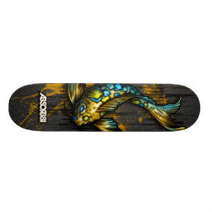SUBMERGE/Koi Old School Skateboard Bräda 21,6 Cm