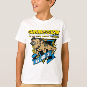 Submission för polis K9 Tee Shirt