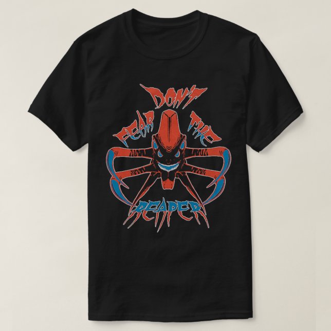 Subnautica fruktar inte tidningen t shirt (Design framsida)