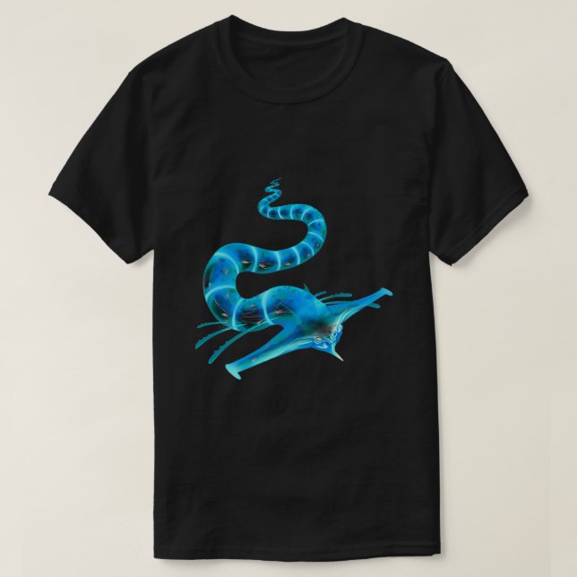 Subnautica Ghost Leviathan T Shirt (Design framsida)