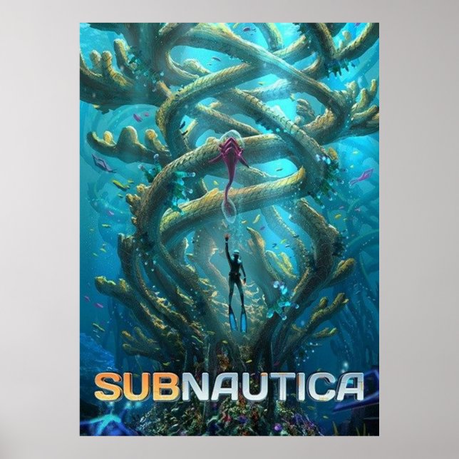 Subnautica Poster (Framsidan)