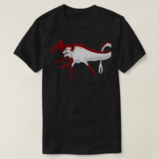 Subnautica Reaper Leviathan T Shirt (Design framsida)