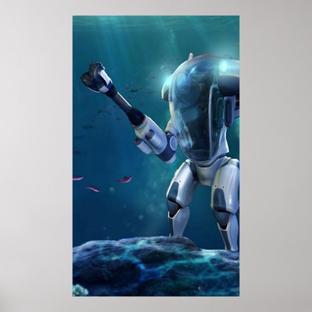 Subnautica-spel Poster (Framsidan)