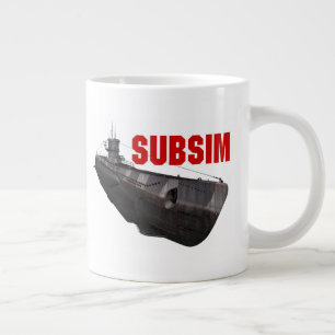 SUBSIM Jumbo mugg - U-båt