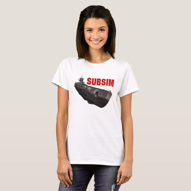 SUBSIM U-Boat T-shirt (Hel framsida)