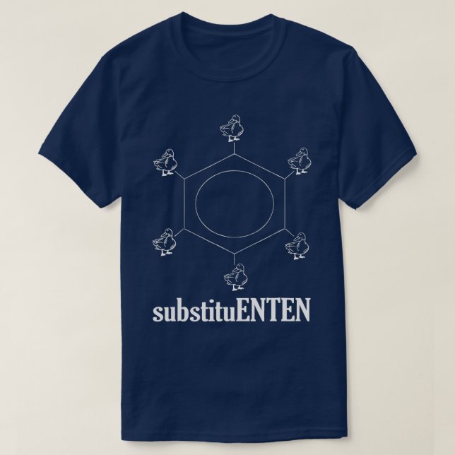 Substituenter Chemistry Molecule Chemistry Scienti T Shirt (Design framsida)