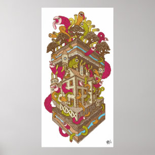 Subterranean vetenskapsklubb poster