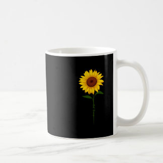 Subtil anti-Trump-tröja solros Kaffemugg