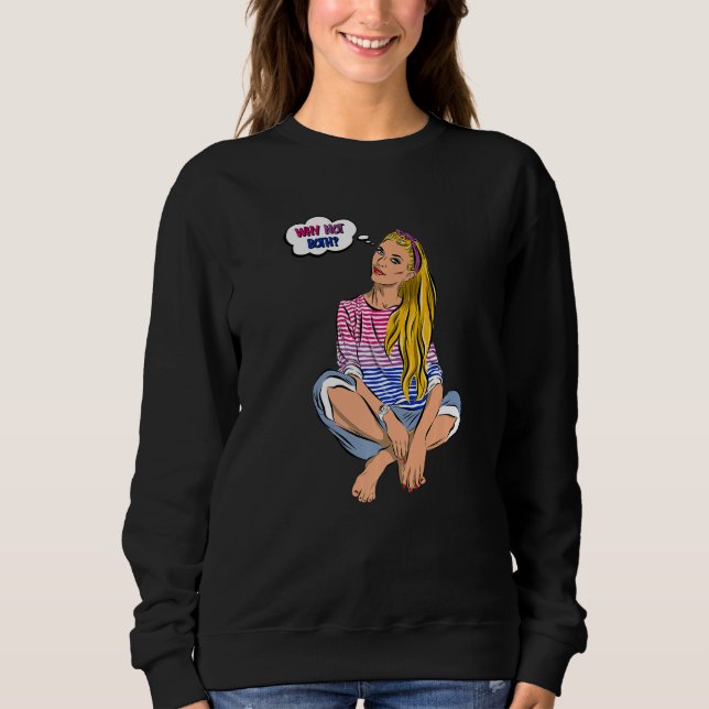 Subtil Bi Pride Varför Inte Båda Diskret Bisexuell T Shirt (Framsida)
