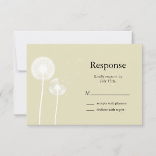 Subtil Elegans RSVP OSA Kort