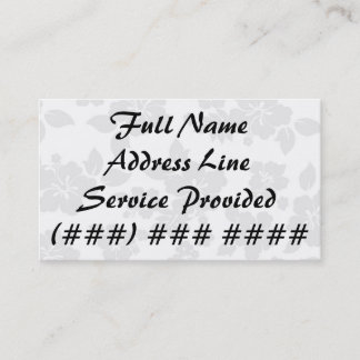 Subtil hawaiibo visitkort