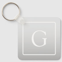 Subtil ljusgrå gradientfamilj Monogram