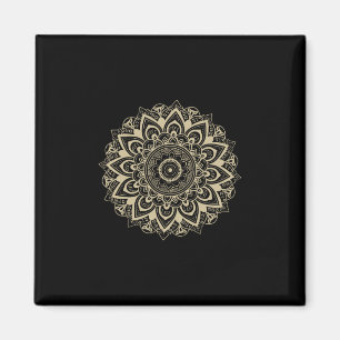 Subtil Mandala 8647 Motstå Anti Trump Feminist Magnet
