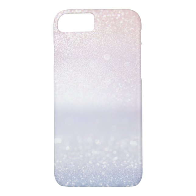 Subtil rodnad och lila glitterBokeh elegant Case-Mate iPhone Skal (Baksida)