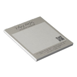 Subtil textur av tyg Anpassningsbar anteckningsbok Anteckningsblock