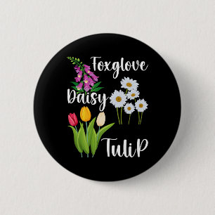 Subtila blom-anti Trump-blommor Fingerborgsdaisy T Knapp