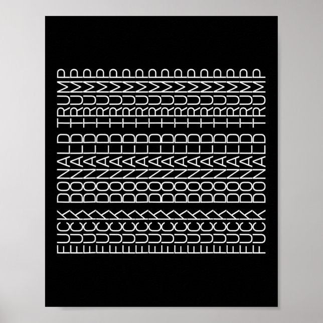 Subtila politiska antier - Dold meddelande Sarcast Poster (Framsidan)
