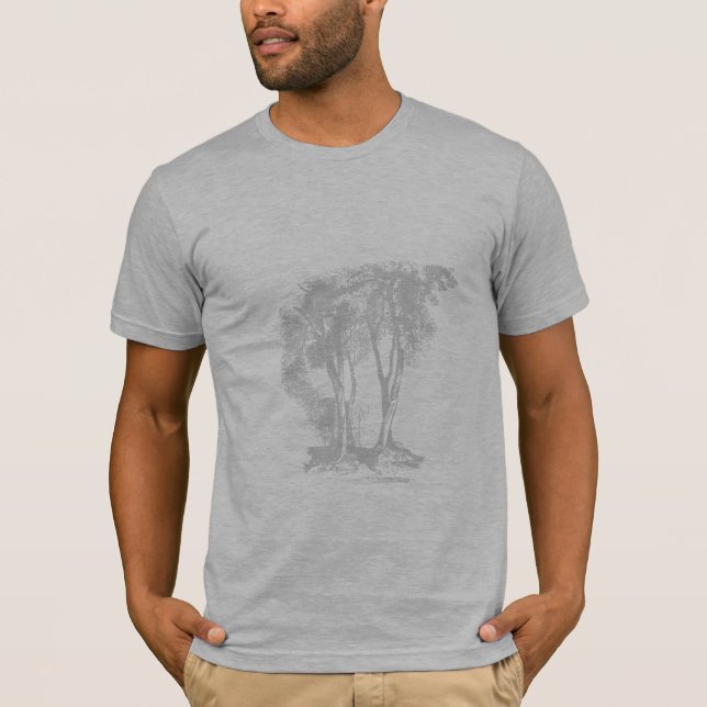 Subtila träd tee (Framsida)
