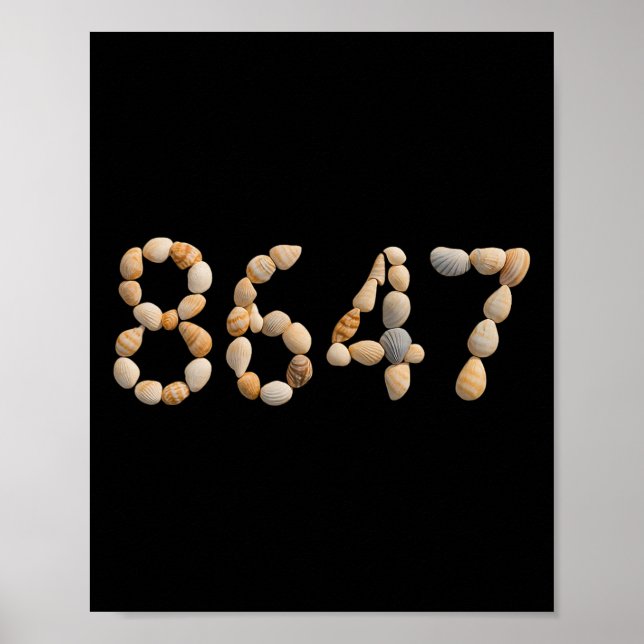 Subtilt motstå Trump 8647 5  Poster (Framsidan)