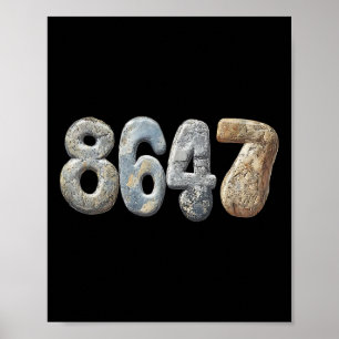Subtilt motstånd Trump 8647 9 Poster