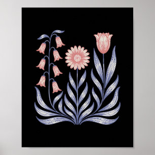 Subtilt motstånd Trump Fingerborgsblomma Margareta Poster