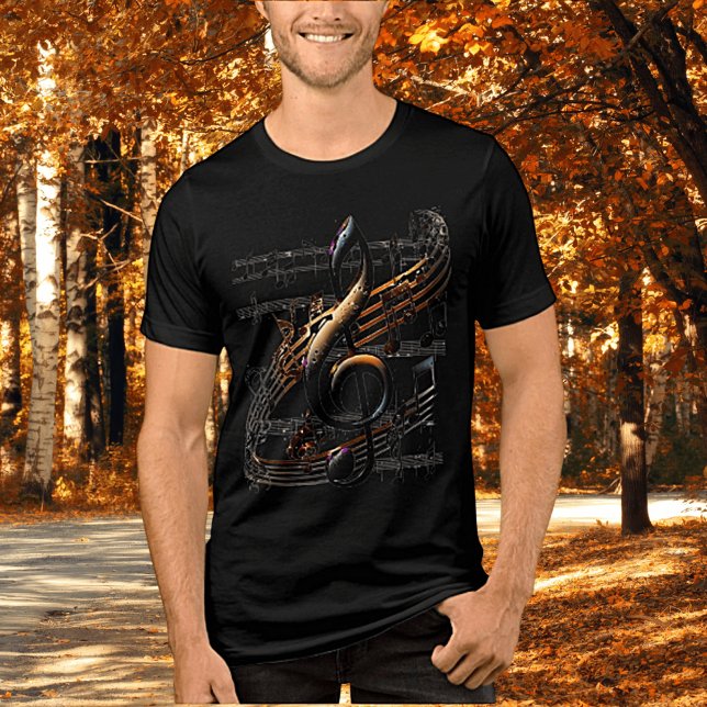 Subtilt musikaliskt formspråk Unisex T Shirt (Skapare uppladdad)