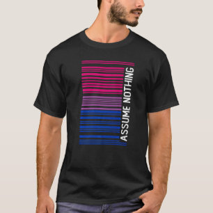 Subtle Bisexual Assume Ingenting Bi Pride T Shirt