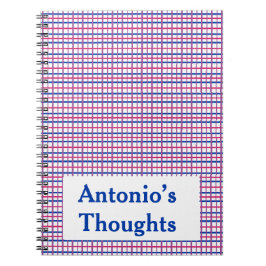 Subtle Bisexual Färg Play Anteckningsbok