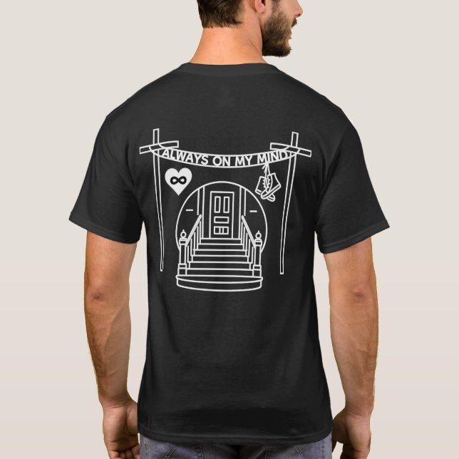 Subtle Boy Band Fandom Shirt 5 T Shirt (Baksida)