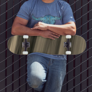 Subtle Brown Rand Mini Skateboard Bräda 18,5 Cm