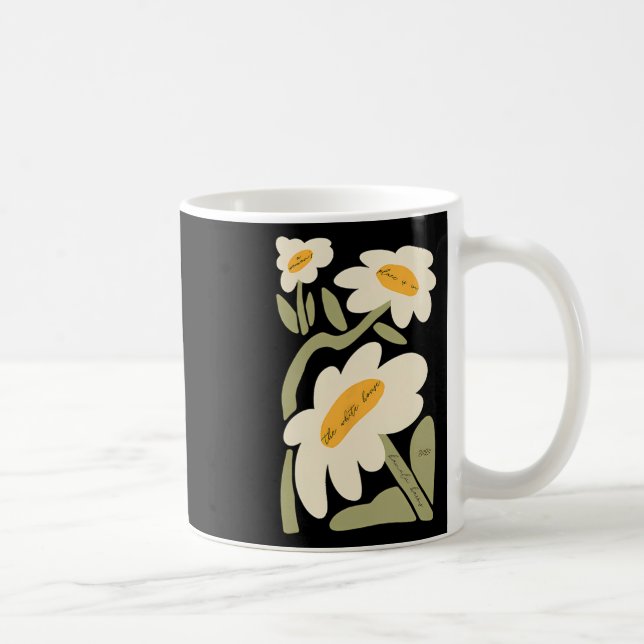 Subtle Flower Kamala Harris Boho Blommigt 1 Kaffemugg (Höger)
