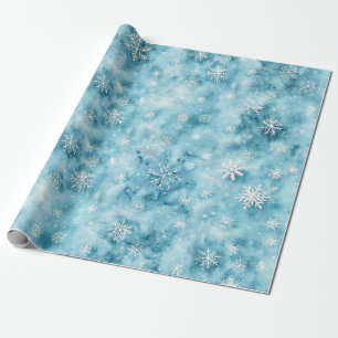 Subtle Snöflingor Presentpapper