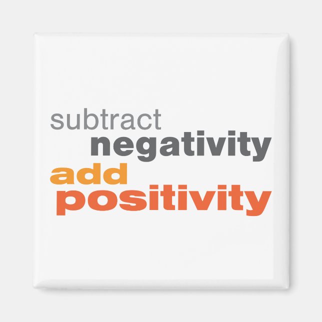 Subtrahera negativ och lägg till position magnet (Framsidan)