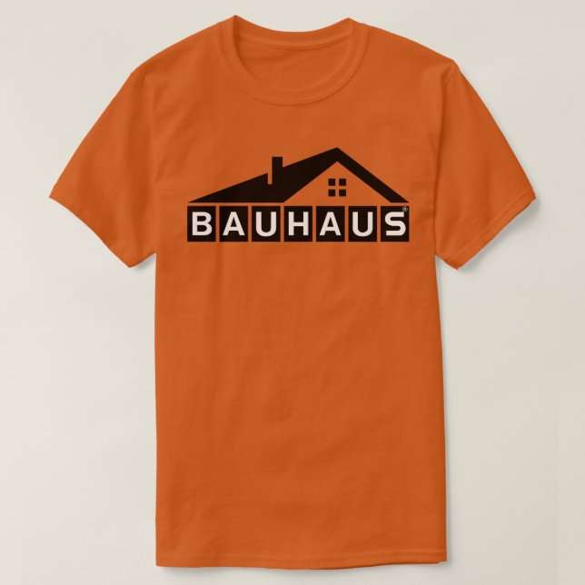 Suburban Bauhaus T Shirt (Design framsida)