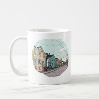 SUBURBAN NEIGHBORHOOD GEORGE STREET NEWFOUNDLAND KAFFEMUGG