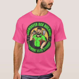 Subwoofer Bo Byggande Elite Services T Shirt