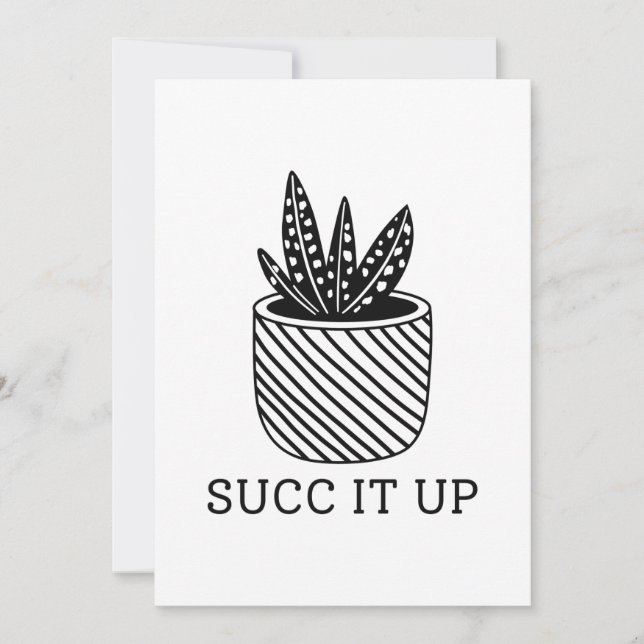 Succ IT Up Tack Kort (Framsida)